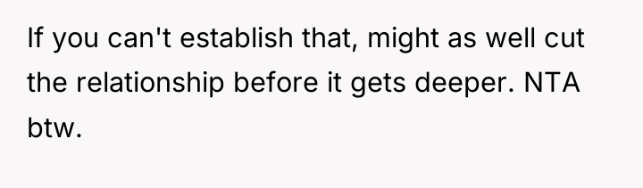 If you can't establish that, might as well cut the...