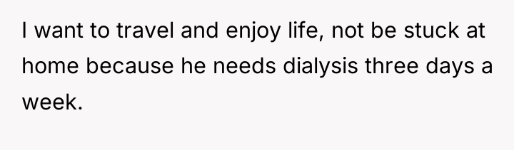 I want to travel and enjoy life, not be stuck...