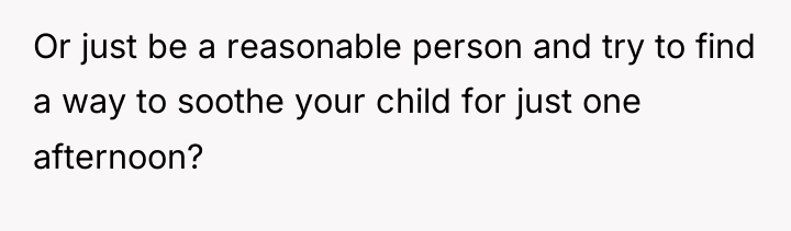 Or just be a reasonable person and try to find...