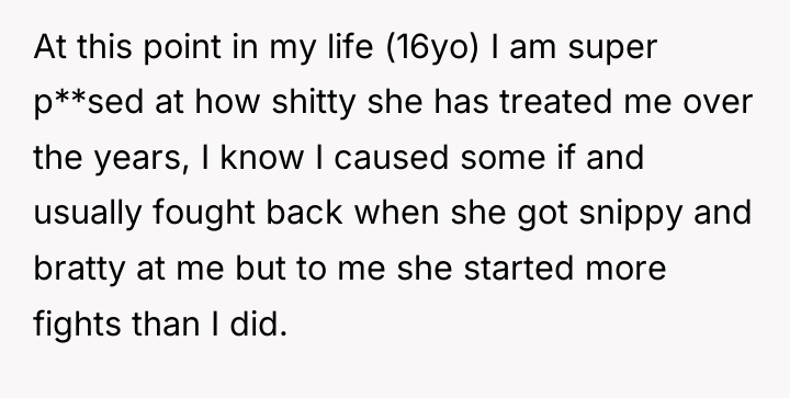 At this point in my life (16yo) I am super...