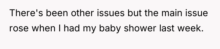There's been other issues but the main issue rose when...