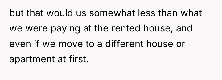 but that would us somewhat less than what we were...