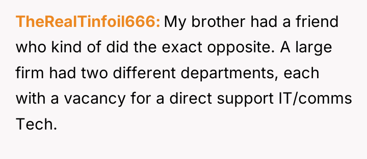 TheRealTinfoil666 My brother had a friend who kind of did...