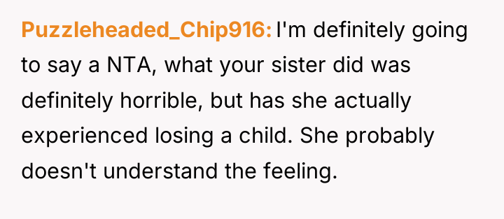 Puzzleheaded_Chip916 I'm definitely going to say a NTA, what your...