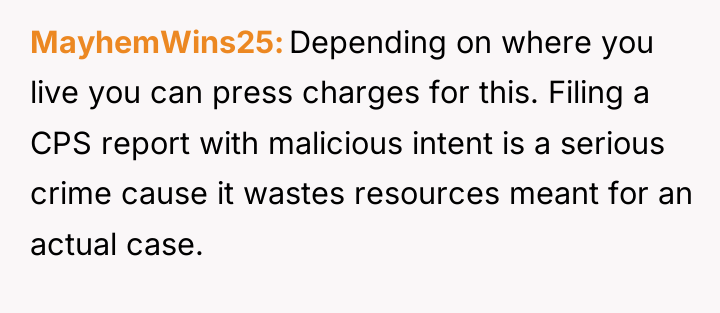 MayhemWins25 Depending on where you live you can press charges...