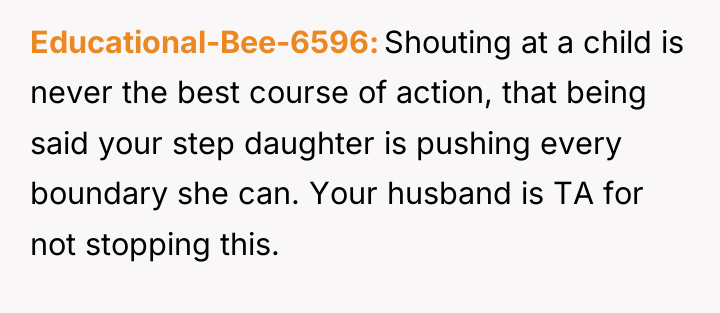 Educational-Bee-6596 Shouting at a child is never the best course...