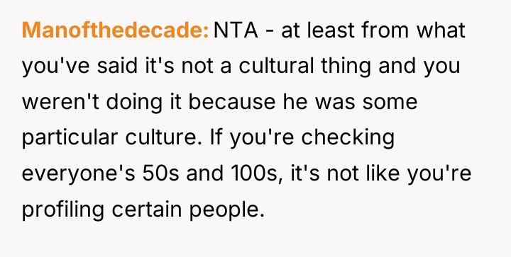 Manofthedecade NTA - at least from what you've said it's...