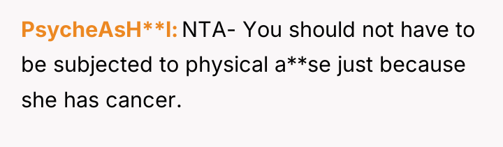 PsycheAsH**l NTA- You should not have to be subjected to...