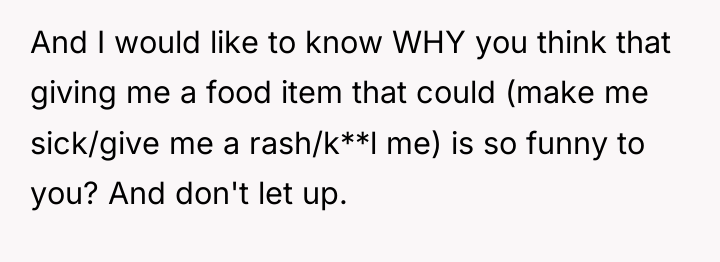 And I would like to know WHY you think that...