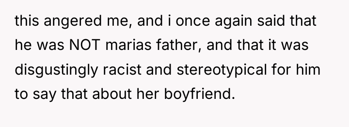 this angered me, and i once again said that he...