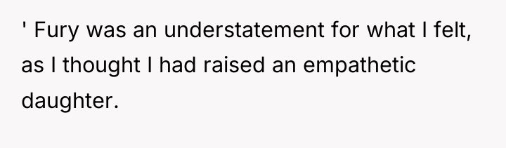 ' Fury was an understatement for what I felt, as...