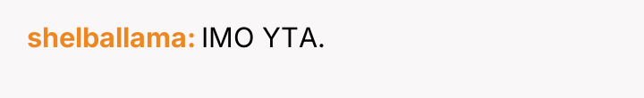 shelballama IMO YTA.