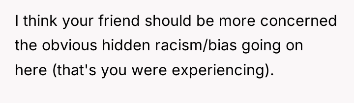 I think your friend should be more concerned the obvious...