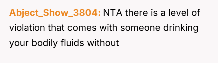Abject_Show_3804 NTA there is a level of violation that comes...