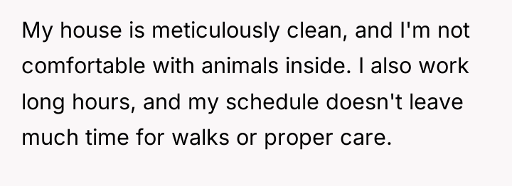 My house is meticulously clean, and I'm not comfortable with...