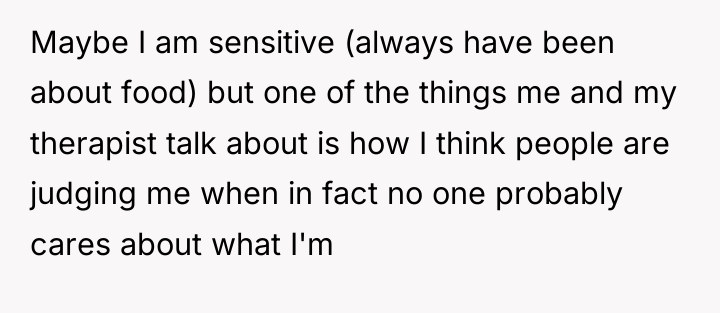 Maybe I am sensitive (always have been about food) but...