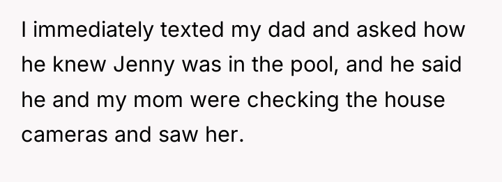 I immediately texted my dad and asked how he knew...