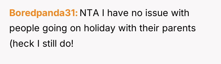 Boredpanda31 NTA I have no issue with people going on...