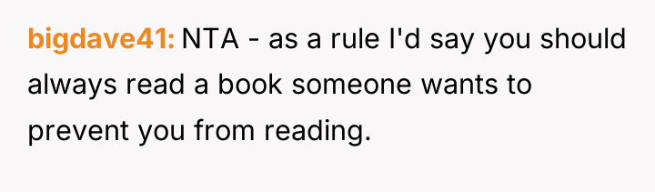 bigdave41 NTA - as a rule I'd say you should...
