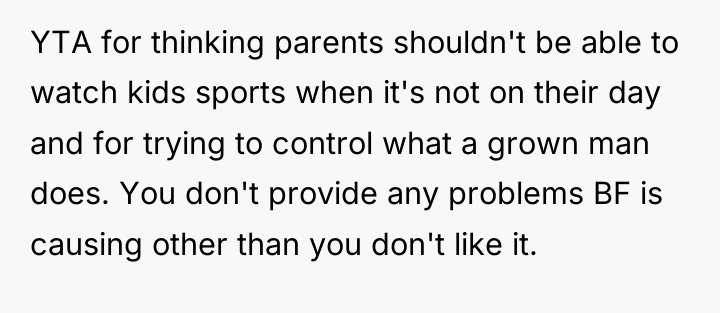 YTA for thinking parents shouldn't be able to watch kids...