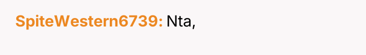 SpiteWestern6739 Nta,