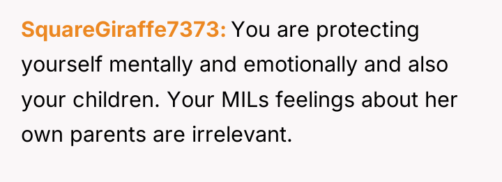 SquareGiraffe7373 You are protecting yourself mentally and emotionally and also...