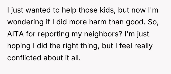 I just wanted to help those kids, but now I'm...