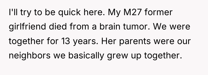I'll try to be quick here. My M27 former girlfriend...