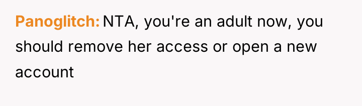 Panoglitch NTA, you're an adult now, you should remove her...