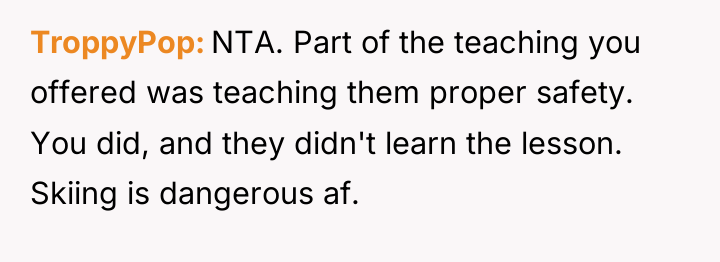 TroppyPop NTA. Part of the teaching you offered was teaching...