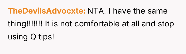 TheDevilsAdvocxte NTA. I have the same thing!!!!!!! It is not...