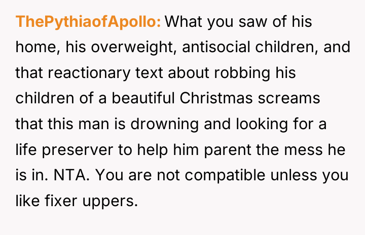 ThePythiaofApollo What you saw of his home, his overweight, antisocial...