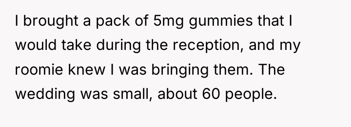 I brought a pack of 5mg gummies that I would...