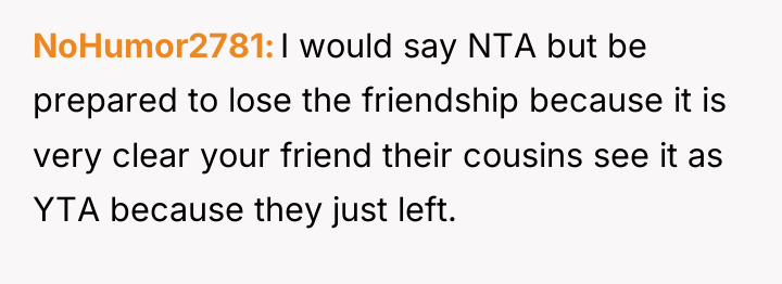 NoHumor2781 I would say NTA but be prepared to lose...