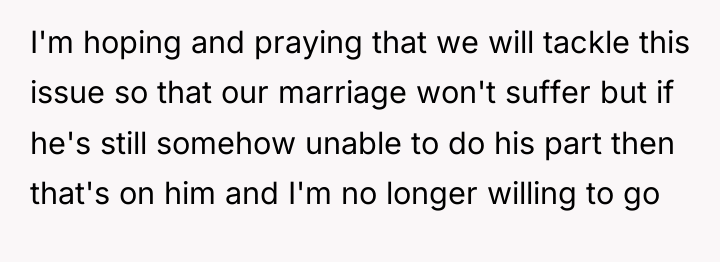 I'm hoping and praying that we will tackle this issue...