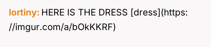 lortiny HERE IS THE DRESS [dress](https: //imgur.com/a/bOkKKRF)