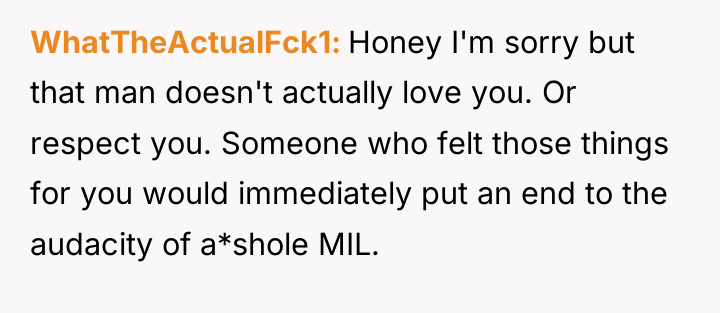 WhatTheActualFck1 Honey I'm sorry but that man doesn't actually love...