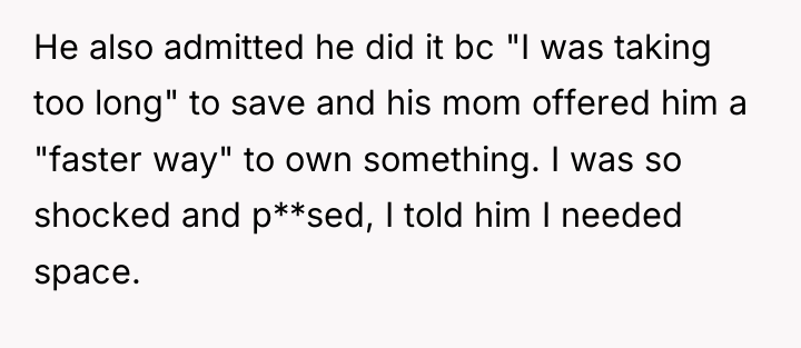 He also admitted he did it bc "I was taking...