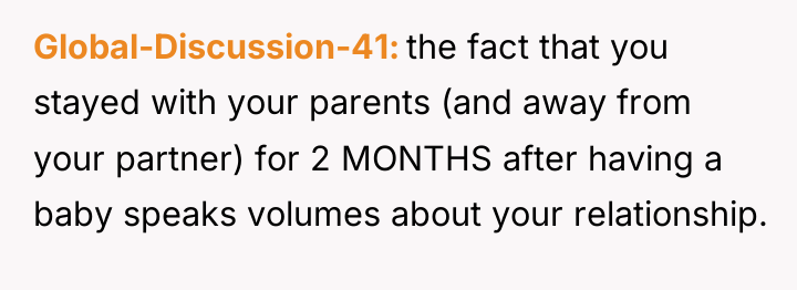 Global-Discussion-41 the fact that you stayed with your parents (and...