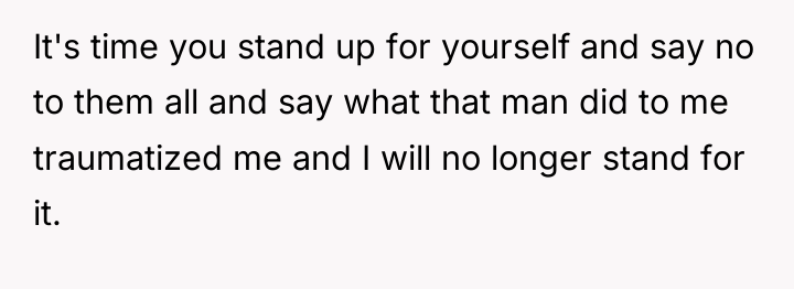 It's time you stand up for yourself and say no...