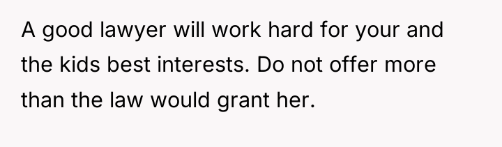 A good lawyer will work hard for your and the...