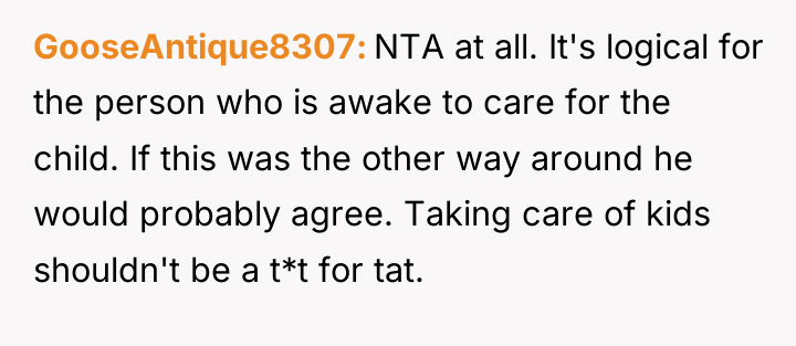 GooseAntique8307 NTA at all. It's logical for the person who...
