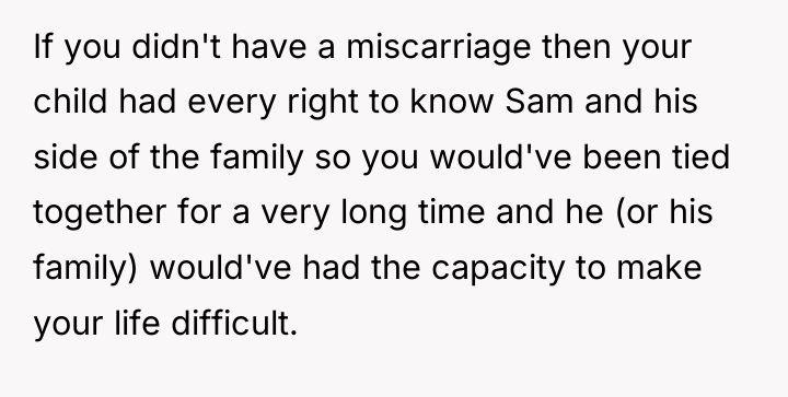 If you didn't have a miscarriage then your child had...