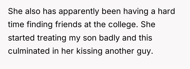 She also has apparently been having a hard time finding...