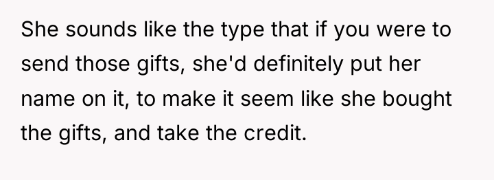 She sounds like the type that if you were to...