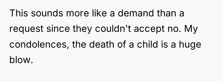 This sounds more like a demand than a request since...