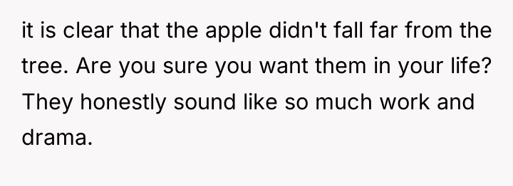 it is clear that the apple didn't fall far from...