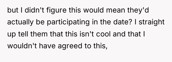 but I didn't figure this would mean they'd actually be...
