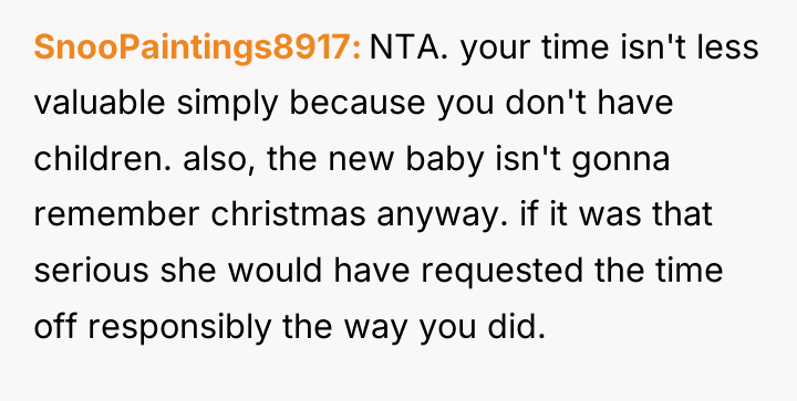 SnooPaintings8917 NTA. your time isn't less valuable simply because you...
