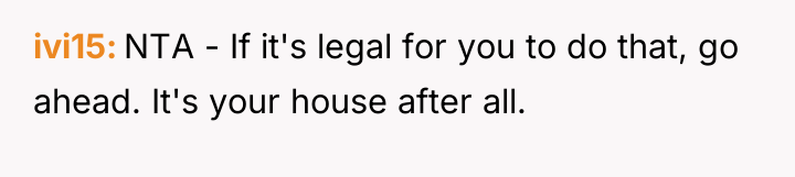 ivi15 NTA - If it's legal for you to do...